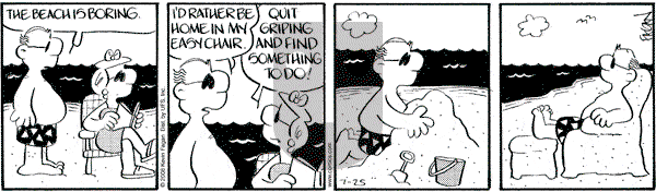 Drabble on Friday July 25, 2008 Comic Strip