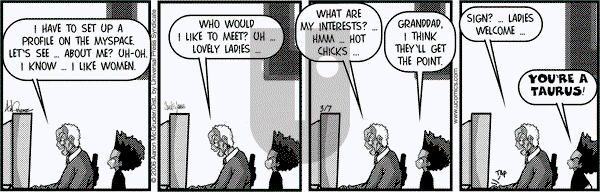 The Boondocks on Tuesday March 7, 2006 Comic Strip