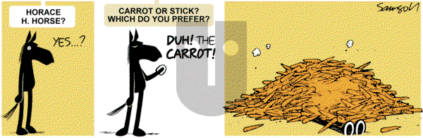 Dark Side of the Horse on Monday May 20, 2019 Comic Strip
