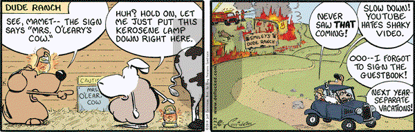 DeFlocked on Saturday March 22, 2014 Comic Strip