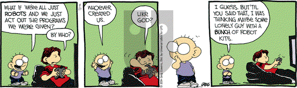 The Buckets on Wednesday August 27, 2014 Comic Strip