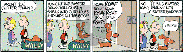Drabble on Friday March 29, 2013 Comic Strip