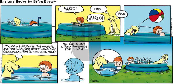 Red and Rover on Sunday July 8, 2012 Comic Strip