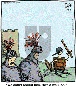 In the Bleachers on Wednesday September 16, 2009 Comic Strip