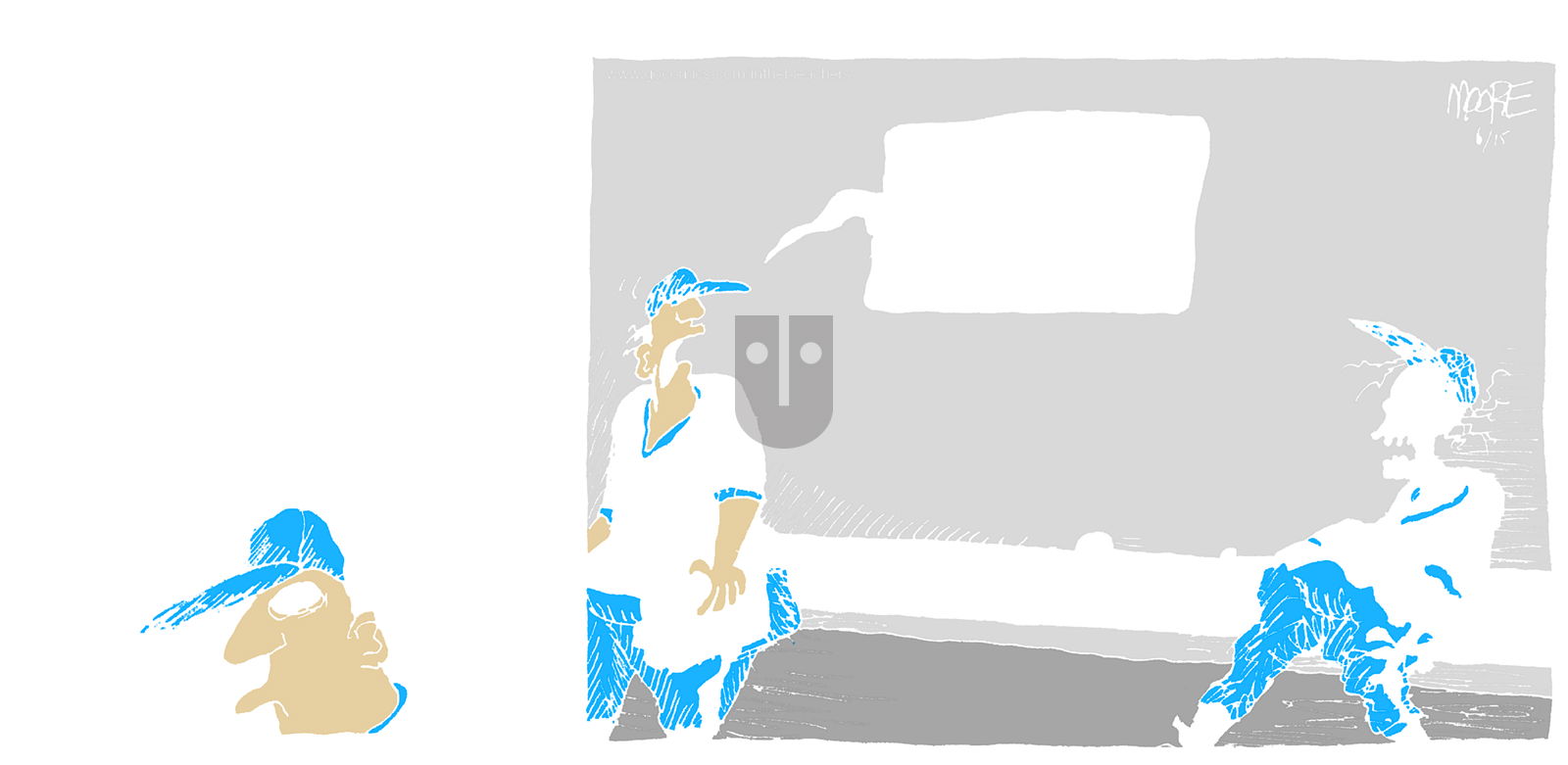 In the Bleachers on Sunday June 15, 2014 Comic Strip