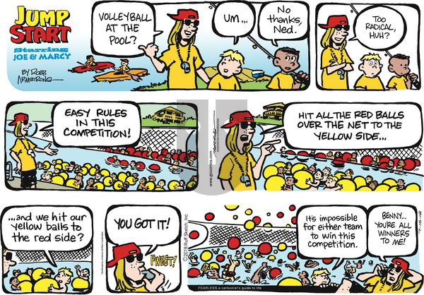 JumpStart on Sunday July 15, 2018 Comic Strip