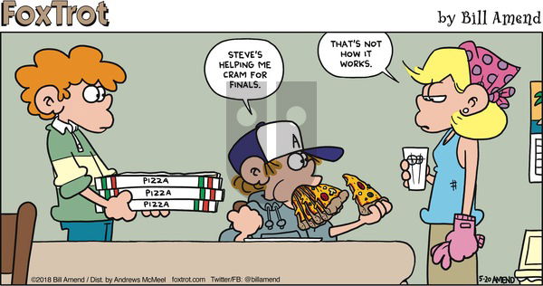 FoxTrot on Sunday May 20, 2018 Comic Strip