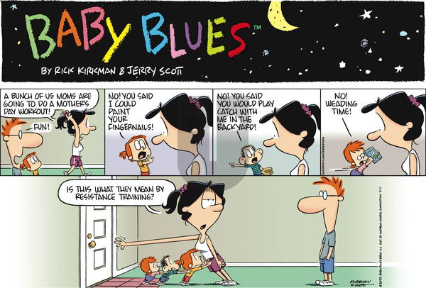 Baby Blues on Sunday May 11, 2025 Comic Strip