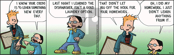 Frazz on Thursday March 3, 2016 Comic Strip