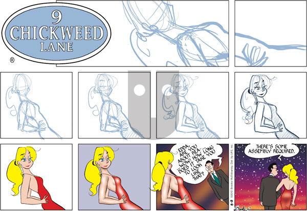 9 Chickweed Lane on Sunday August 8, 2010 Comic Strip