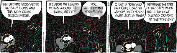 The Buckets - Saturday April 13, 2024 Comic Strip