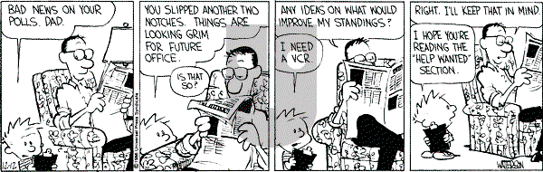 Calvin and Hobbes - Friday December 12, 1986 Comic Strip