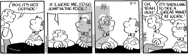 Drabble on Monday August 2, 2004 Comic Strip