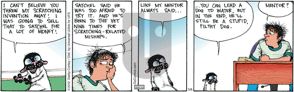 Get Fuzzy on Tuesday March 6, 2012 Comic Strip