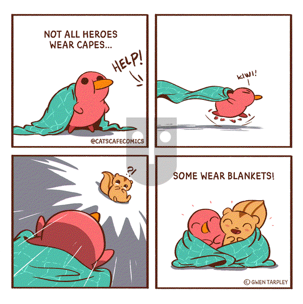 Cat's Cafe on Wednesday June 12, 2024 Comic Strip