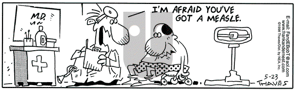 Frank and Ernest on Saturday May 23, 1998 Comic Strip