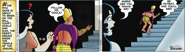 Alley Oop on Tuesday September 18, 2012 Comic Strip