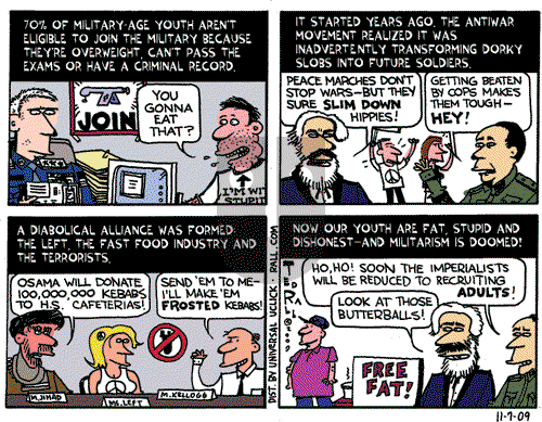 Ted Rall on Saturday November 7, 2009 Comic Strip