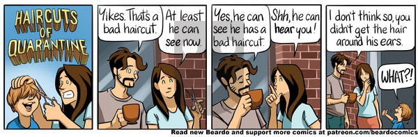Beardo on Tuesday April 8, 2025 Comic Strip