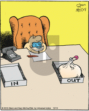 The Flying McCoys on Saturday October 10, 2015 Comic Strip