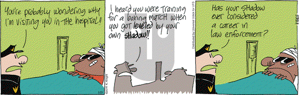 The Knight Life on Friday February 21, 2014 Comic Strip