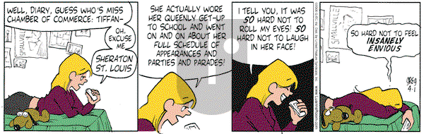 Luann on Saturday April 1, 2006 Comic Strip