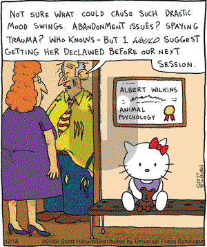 The Argyle Sweater on Thursday December 18, 2008 Comic Strip