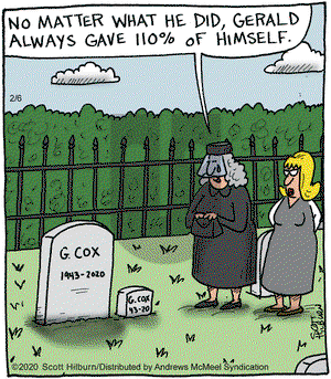 The Argyle Sweater on Thursday February 6, 2020 Comic Strip