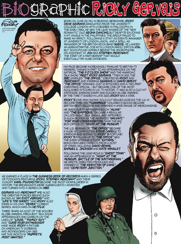 Biographic on Sunday March 16, 2014 Comic Strip