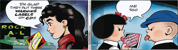 Nancy on Thursday February 5, 2009 Comic Strip