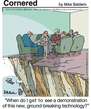 Cornered on Monday September 9, 2019 Comic Strip