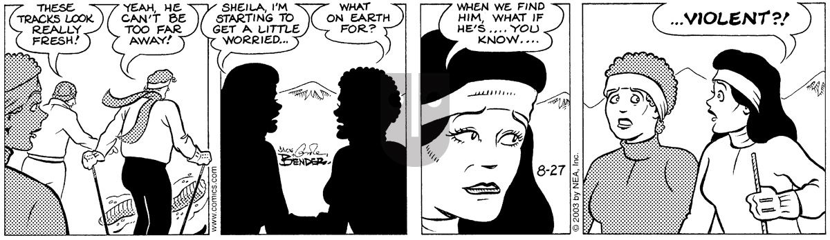 Alley Oop - Wednesday August 27, 2003 Comic Strip