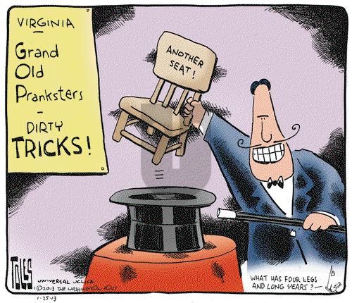 Tom Toles on Friday January 25, 2013 Comic Strip
