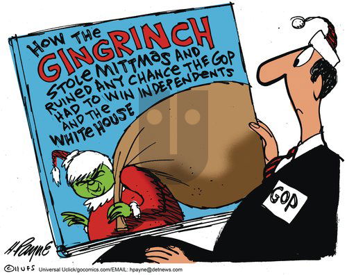 Henry Payne on Sunday December 18, 2011 Comic Strip