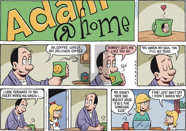 Adam@Home on Sunday May 24, 2020 Comic Strip