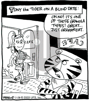 Reality Check on Tuesday February 25, 2003 Comic Strip