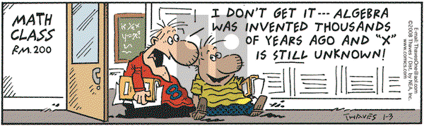 Frank and Ernest on Thursday January 3, 2008 Comic Strip