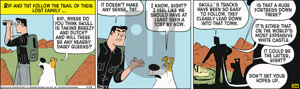 Rip Haywire on Monday April 23, 2018 Comic Strip