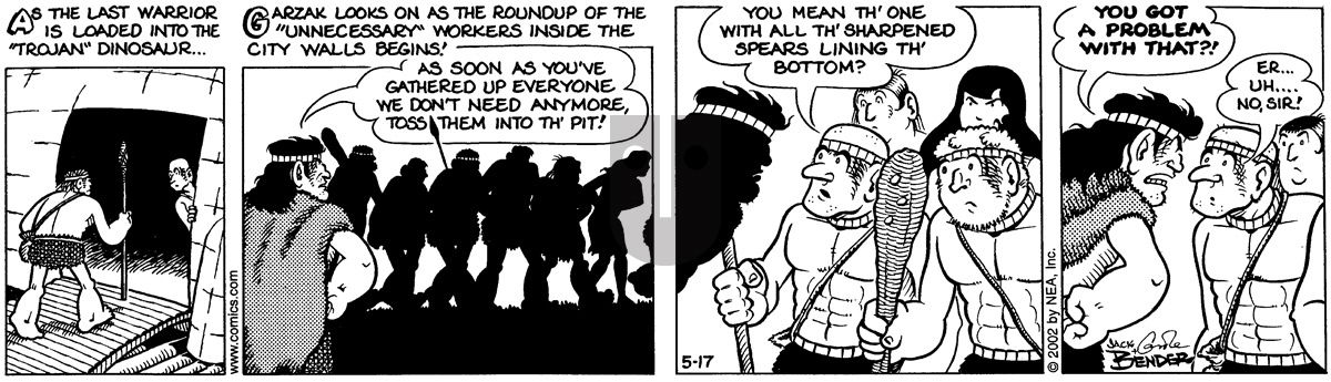 Alley Oop - Friday May 17, 2002 Comic Strip