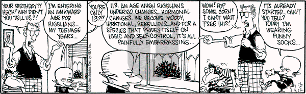 Monty on Wednesday December 12, 2001 Comic Strip