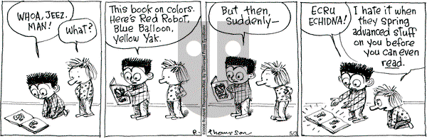 Cul de Sac on Saturday May 3, 2008 Comic Strip