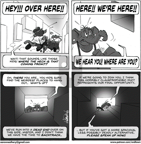 Endtown on Monday July 24, 2023 Comic Strip