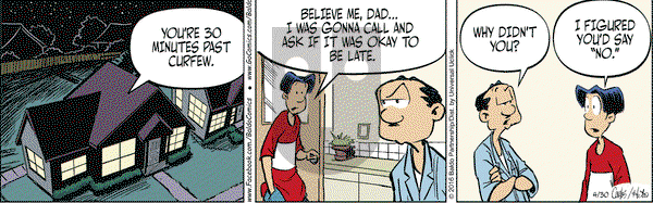 Baldo on Saturday April 30, 2016 Comic Strip