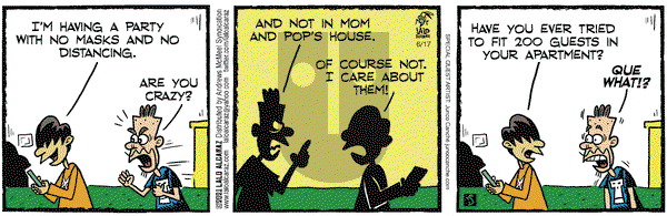 La Cucaracha on Thursday June 17, 2021 Comic Strip