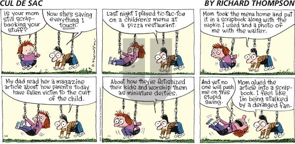 Cul de Sac on Sunday May 6, 2018 Comic Strip
