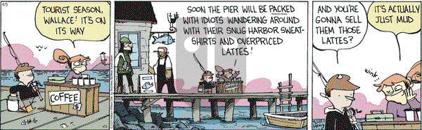 Wallace the Brave on Saturday April 5, 2025 Comic Strip