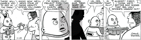 Alley Oop on Saturday November 25, 2000 Comic Strip