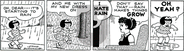 Nancy on Thursday December 4, 2025 Comic Strip