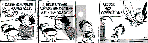 Rose is Rose on Wednesday September 10, 2003 Comic Strip