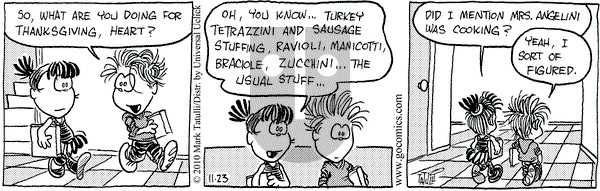 Heart of the City on Tuesday November 23, 2010 Comic Strip